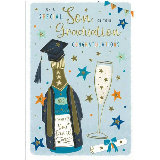 Picture of SPECIAL SON ON YOUR GRADUATION CARD